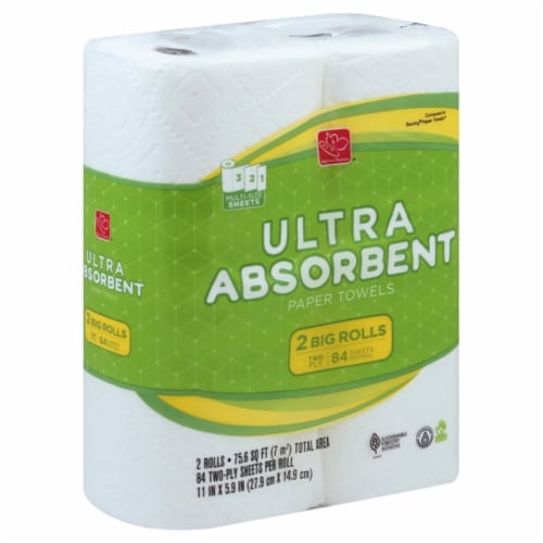 Harris Teeterâ„¢ Ultra Absorbent Select-A-Size Paper Towels Perspective: front