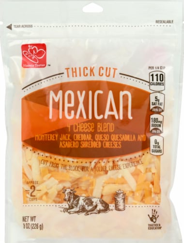 Harris Teeter™ Mexican Blend Thick Cut Shredded Cheese Perspective: front