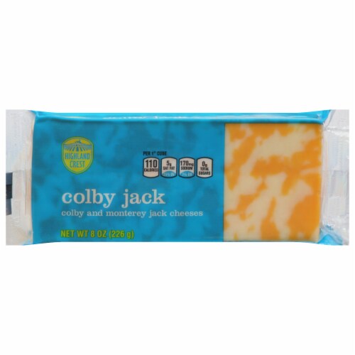 Highland Crest Colby & Monterey Jack Cheese Perspective: front