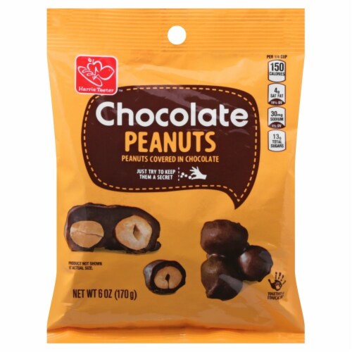 Harris Teeter™ Chocolate Covered Peanuts Perspective: front