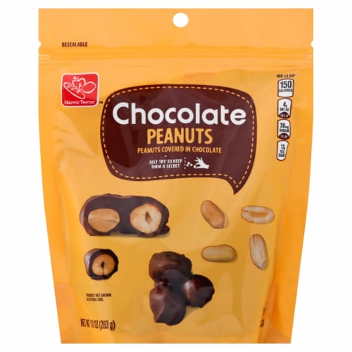 Harris Teeter™ Chocolate Covered Peanuts Perspective: front