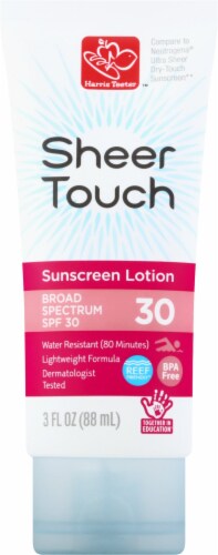 Harris Teeter™ Sheer Touch Sunscreen Lotion SPF 30 Perspective: front