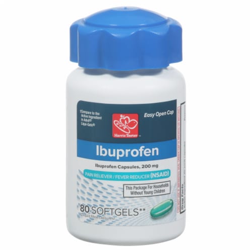 Harris Teeter™ 200 Mg Ibuprofen Capsules Perspective: front