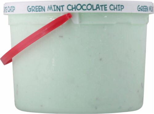 Harris Teeter™ Green Mint Cholocate Chip Ice Cream Perspective: front