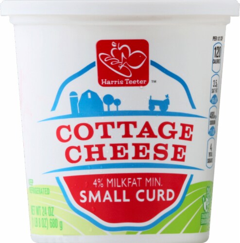 Harris Teeter™ Small Curd Cottage Cheese Perspective: front