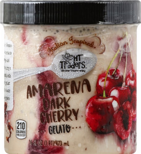 Harris Teeter™ Amarena Dark Cherry Gelato Perspective: front