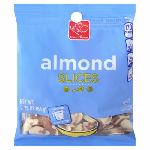 Harris Teeter Sliced Almonds Perspective: front