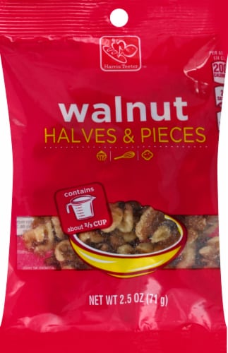Harris Teeter™ Walnut Halves & Pieces Perspective: front