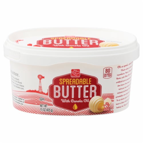 Harris Teeter™ Spreadable Butter with Canola Oil Perspective: front