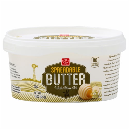 Harris Teeter™ with Olive Oil Spreadable Butter Perspective: front