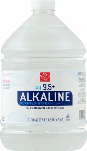 Harris Teeter™ Akaline Purified Water with Electrolytes Perspective: front