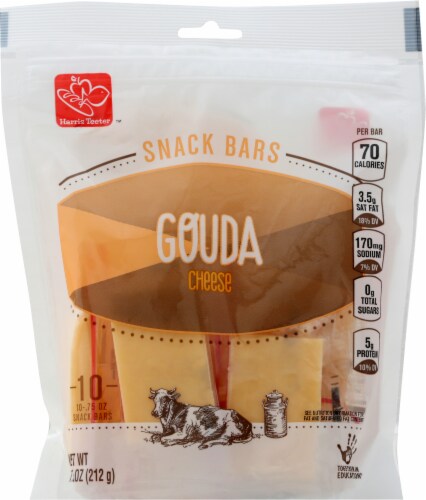 Harris Teeter™ Gouda Cheese Snack Bars Perspective: front