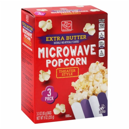 Harris Teeter™ Extra Butter Theater Style Microwave Popcorn