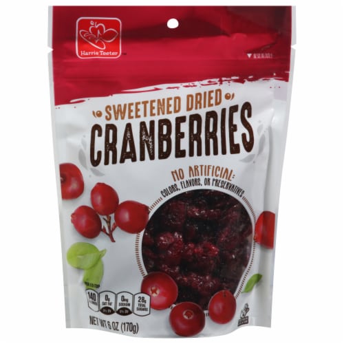 Harris Teeter™ Seasoned Dried Cranberries Perspective: front
