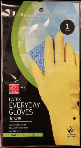 Harris Teeter Latex Gloves Perspective: front