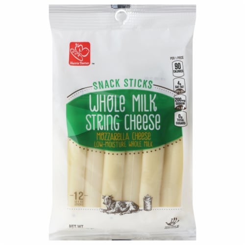 Harris Teeter™ Whole Milk String Cheese Perspective: front