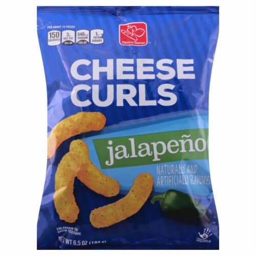 Harris Teeter™ Jalapeno Cheese Curls Perspective: front