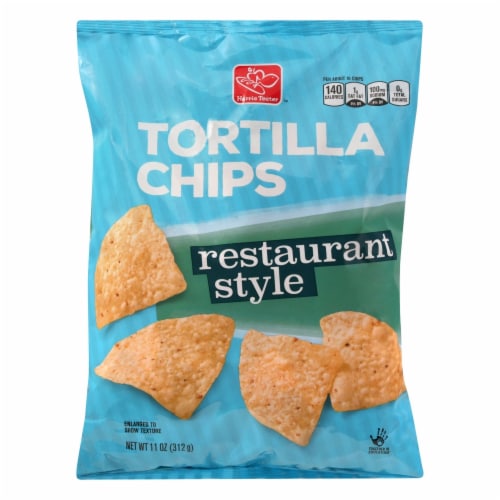 Harris Teeter™ Restaurant Style Tortilla Chips Perspective: front