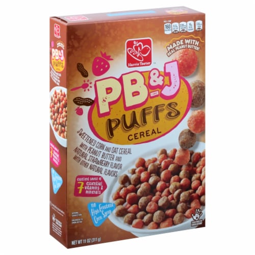 Harris Teeter™ PB&J Puffs Cereal Perspective: front