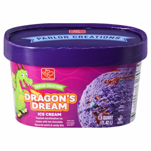 Harris Teeter™ Parlor Creations Dragon's Dream Ice Cream Perspective: front