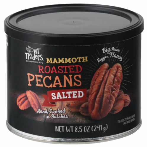 Harris Teeter Mammoth Salted Roasted Pecans Perspective: front