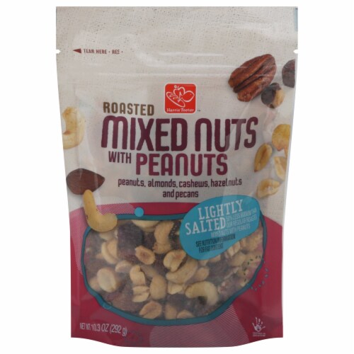 Harris Teeter™ Roasted Mixed Nuts With Peanuts Perspective: front