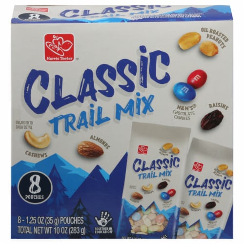 Harris Teeter™ Classic Trail Mix Snack Pouches Perspective: front