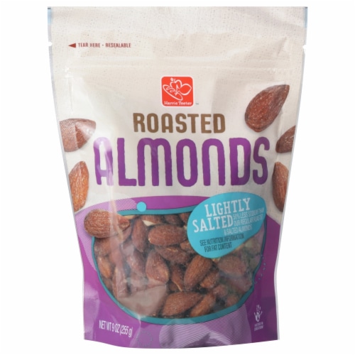 Harris Teeter™ Lightly Salted Roasted Almonds Perspective: front