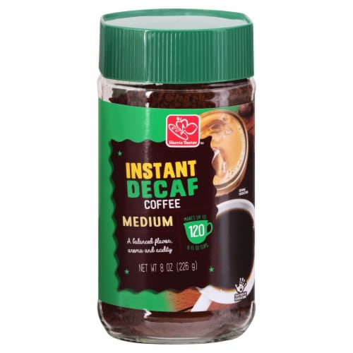 Harris Teeter Decaf Medium Roast Instant Coffee Perspective: front