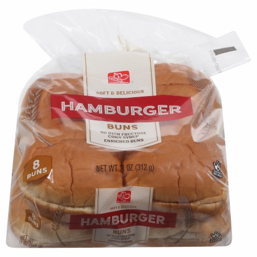 Harris Teeter® Hamburger Buns Perspective: front