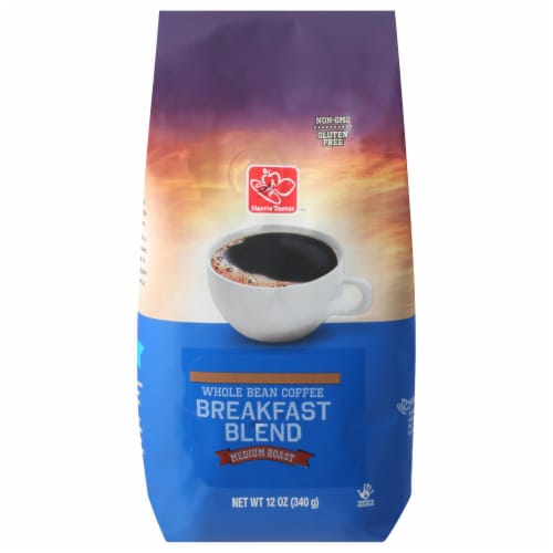 Harris Teeter Breakfast Blend Medium Roast Whole Bean Coffee