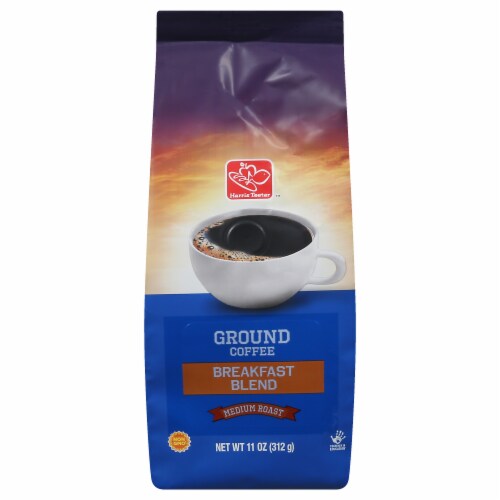 Harris Teeter Breakfast Blend Medium Roast Ground Coffee Perspective: front