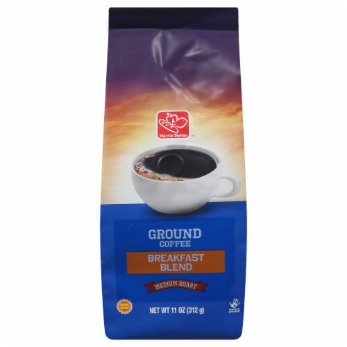 Harris Teeter Breakfast Blend Medium Roast Ground Coffee Perspective: front