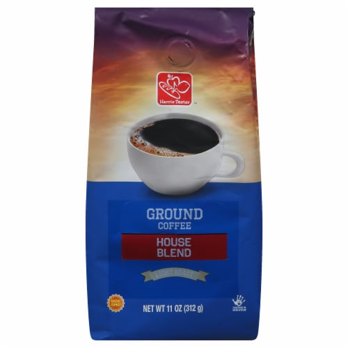 Harris Teeter House Blend Light Roast Ground Coffee Perspective: front