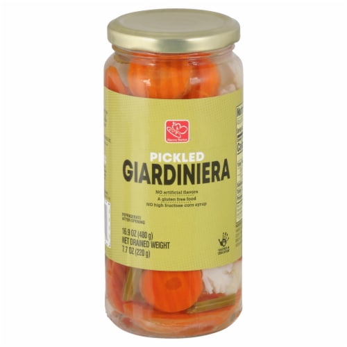 Harris Teeter Pickled Giardinera Perspective: front