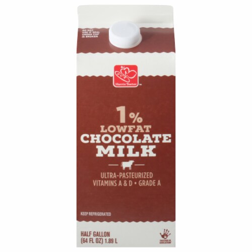 Harris Teeter™ 1% Chocolate Milk Perspective: front
