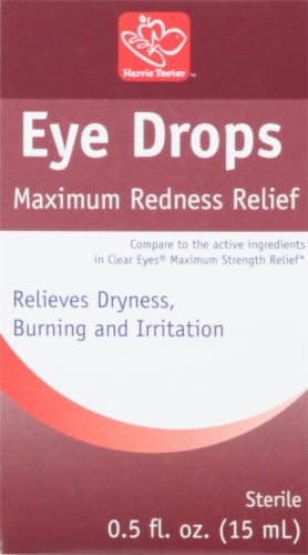 Harris Teeter™ Maximum Redness Relief Eye Drops Perspective: front