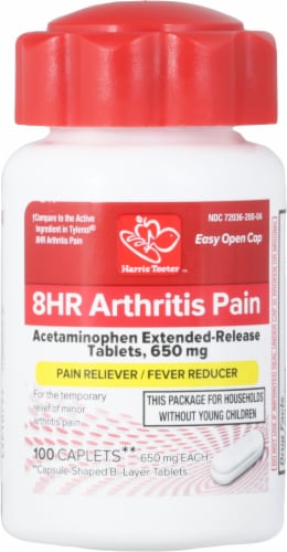 Harris Teeter™ 8 Hour Arthritis Pain Relief Tablets Perspective: front
