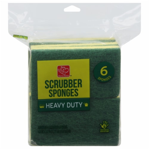 Harris Teeter™ Heavy Duty Scrubber Sponges Perspective: front
