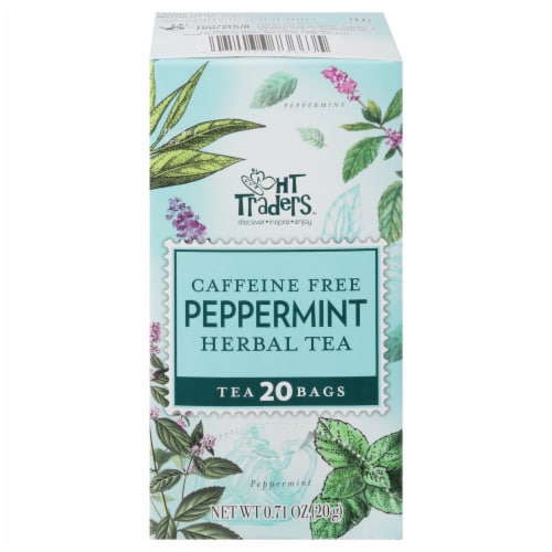 HT Traders™ Caffeine Free Peppermint Herbal Tea Bags