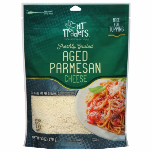 Harris Teeter™ Freshly Grated Aged Parmesan Cheese Perspective: front