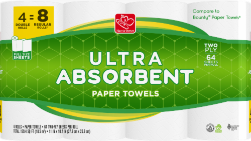 Harris Teeter™ Ultra Absorbent Paper Towels Perspective: front