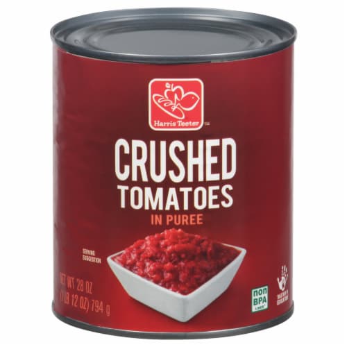 Harris Teeter™ Puree Crushed Tomatoes Perspective: front