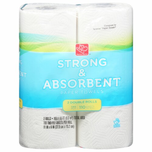 Harris Teeter™ Strong & Absorbent Paper Towels Perspective: front