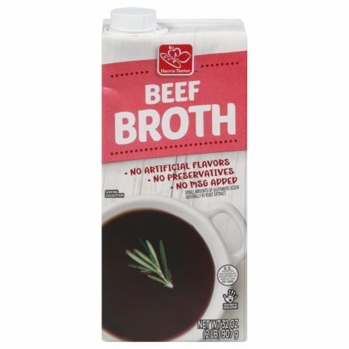 Harris Teeter™ Beef Broth Perspective: front