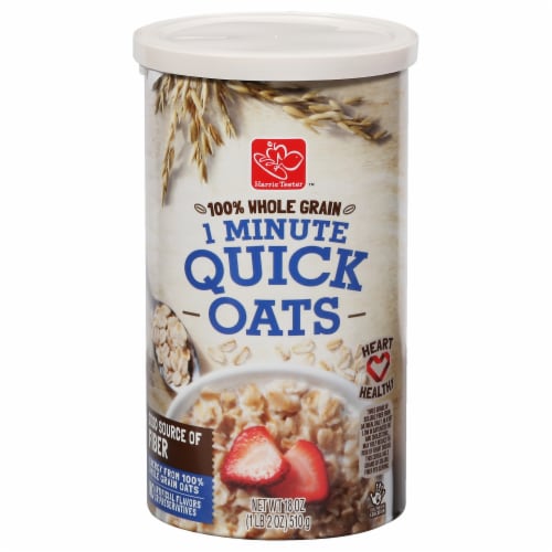 Harris Teeter™ 100% Whole Grain 1 Minute Quick Oats Perspective: front