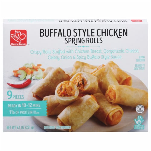 Harris Teeter® Buffalo Style Chicken Spring Rolls Perspective: front