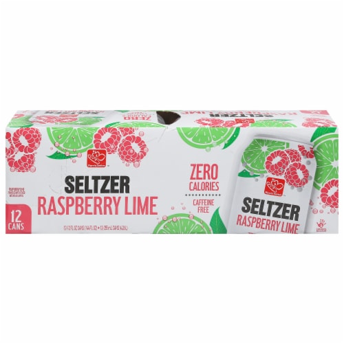 Harris Teeter Raspberry Lime Seltzer Water, 12 pk / 12 fl oz Kroger