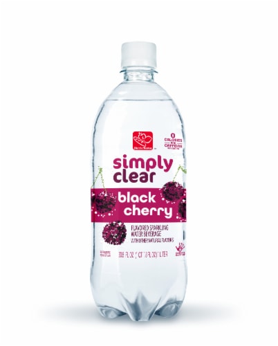 Harris Teeter™ Simply Clear Black Cherry Flavored Sparkling Bottled Water
