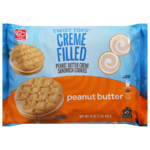 Harris Teeter™ Peanut Butter Twist Tops® Creme Filled Sandwich Cookies